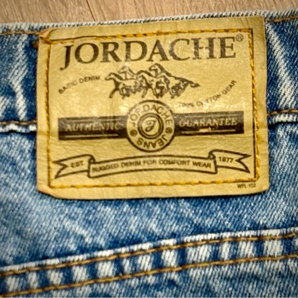 Vintage 90s Y2K Jordache Jeans Size 11/12 Light Wash High Waist Bootcut EUC #74 - Picture 11 of 13